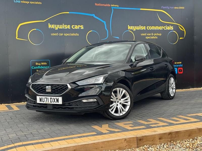 Black Used 2021 Seat Leon SE Dynamic Hatchback | £13,490 (Fair price) - Image 1/3
