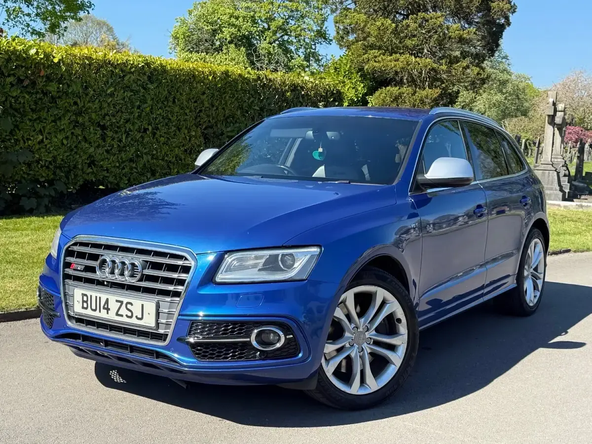 Used Audi SQ5 Comfort 340 HP (250 kW) 2014 Blue SUV