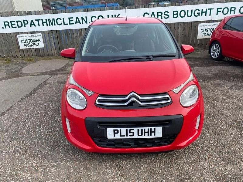 Used Citroën C1 Feel 68 HP (50 kW) 2015 Red Hatchback
