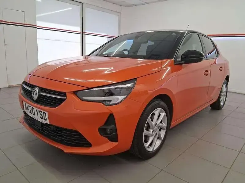 Used Vauxhall Corsa SRi 100 HP (73 kW) 2020 Orange Hatchback