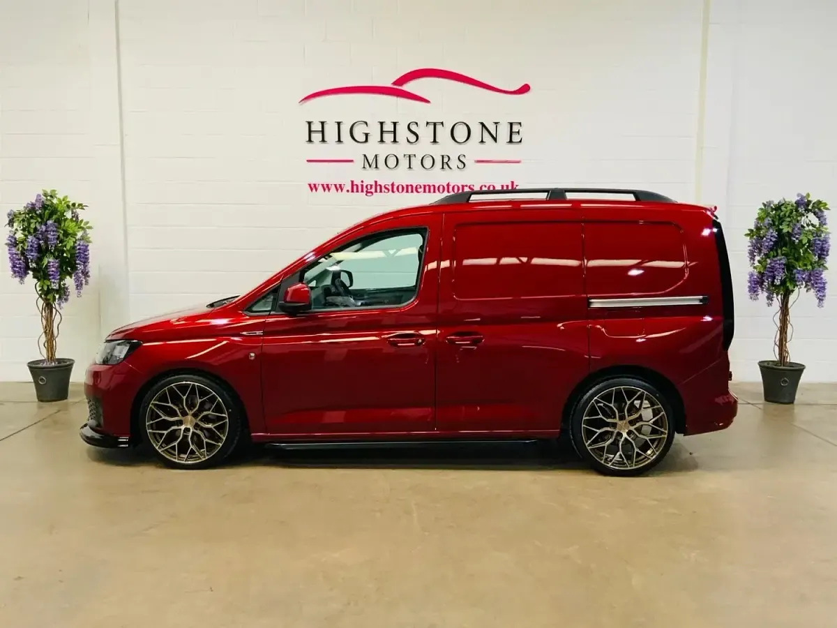 New VW Caddy Pro 2026 Red MPV