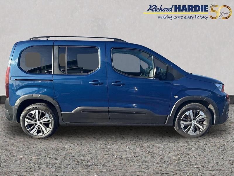 Used Peugeot Rifter GT-line 100 HP (73 kW) 2019 Blue MPV