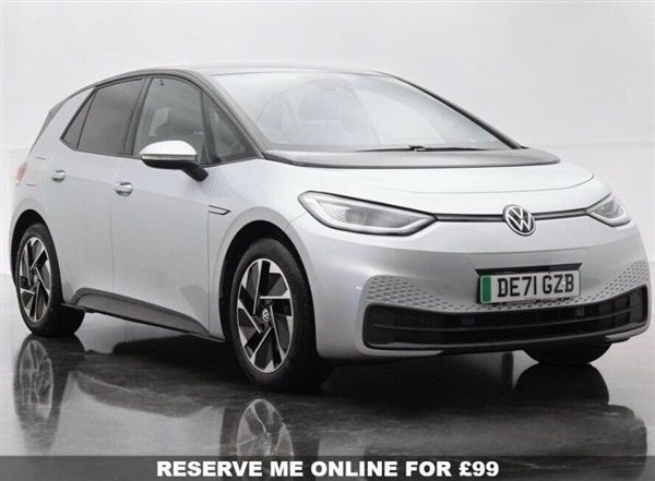 Silver Used 2021 VW ID.3 Pure Hatchback | £13,690 - Image 1/1