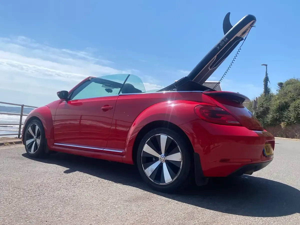 Used VW Beetle Design 2014 Red Hatchback