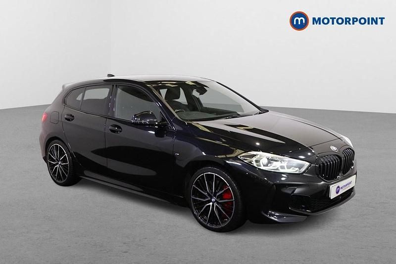 Black Used 2022 BMW 128 Hatchback | £23,449 (Fair price) - Image 1/4
