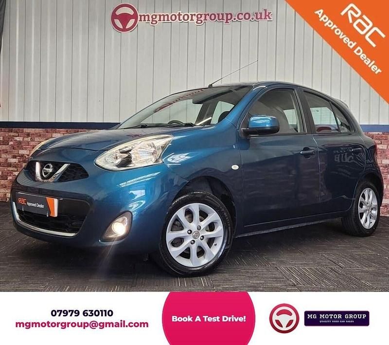 Blue Used 2014 Nissan Micra Acenta Hatchback | £7,795 (Fair price) - Image 1/4