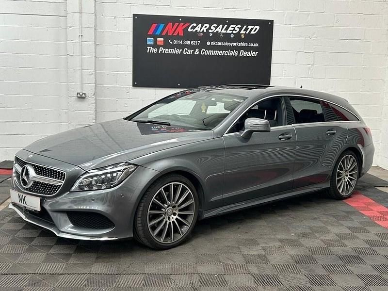 Used Mercedes CLS220 Shooting Brake AMG line 2017 Grey Estate