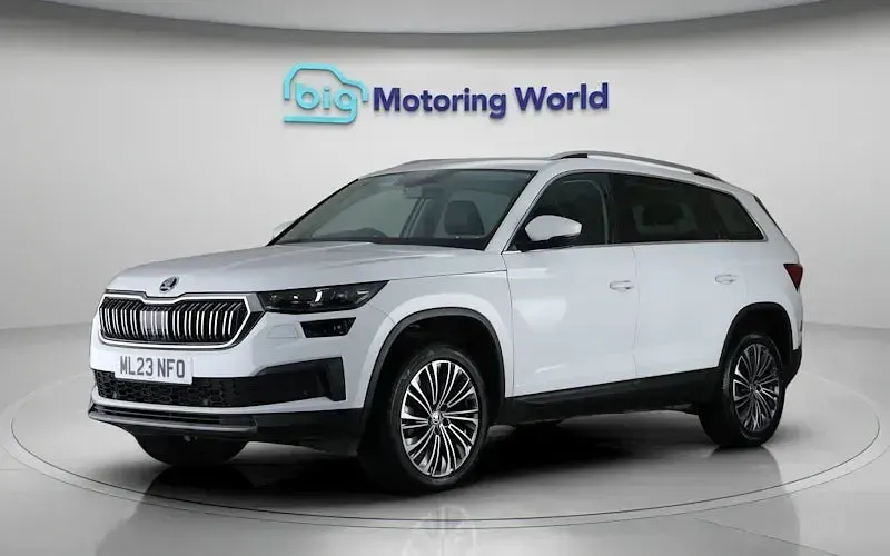 Used Skoda Kodiaq SE L Executive 150 HP (110 kW) 2023 White SUV