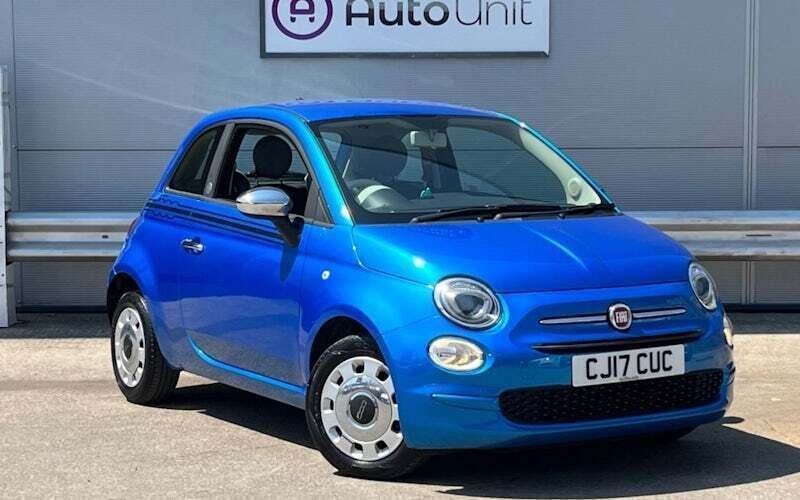 Blue Used 2017 Fiat 500 Mirror Hatchback | £6,790 (Fair price) - Image 1/4
