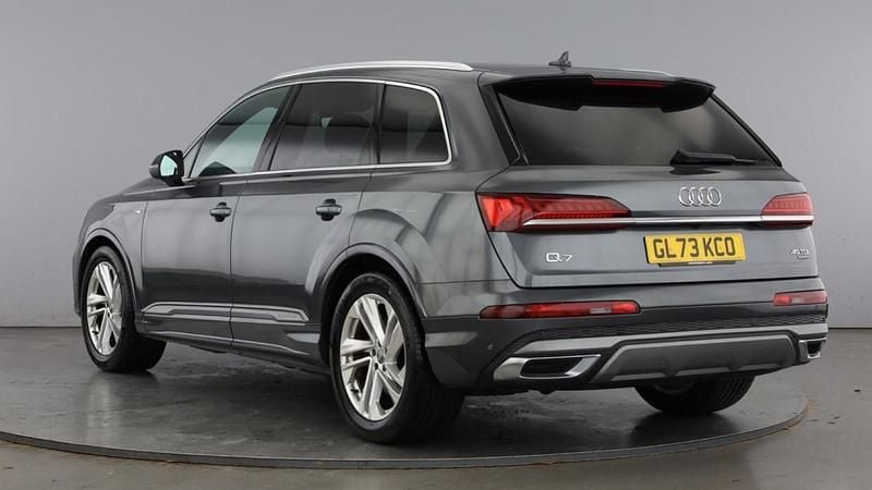 Used Audi Q7 Black Edition 231 HP (169 kW) 2023 Daytona grey SUV
