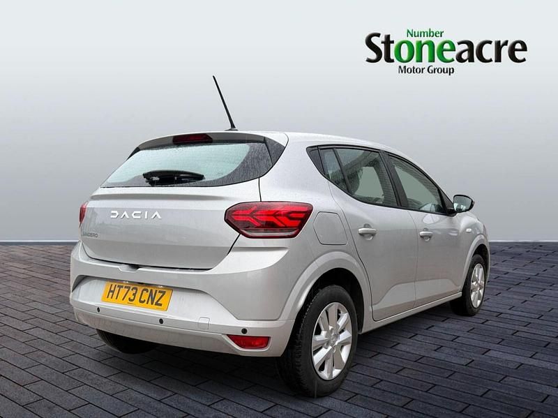 Used Dacia Sandero Expression 100 HP (73 kW) 2023 Grey Hatchback
