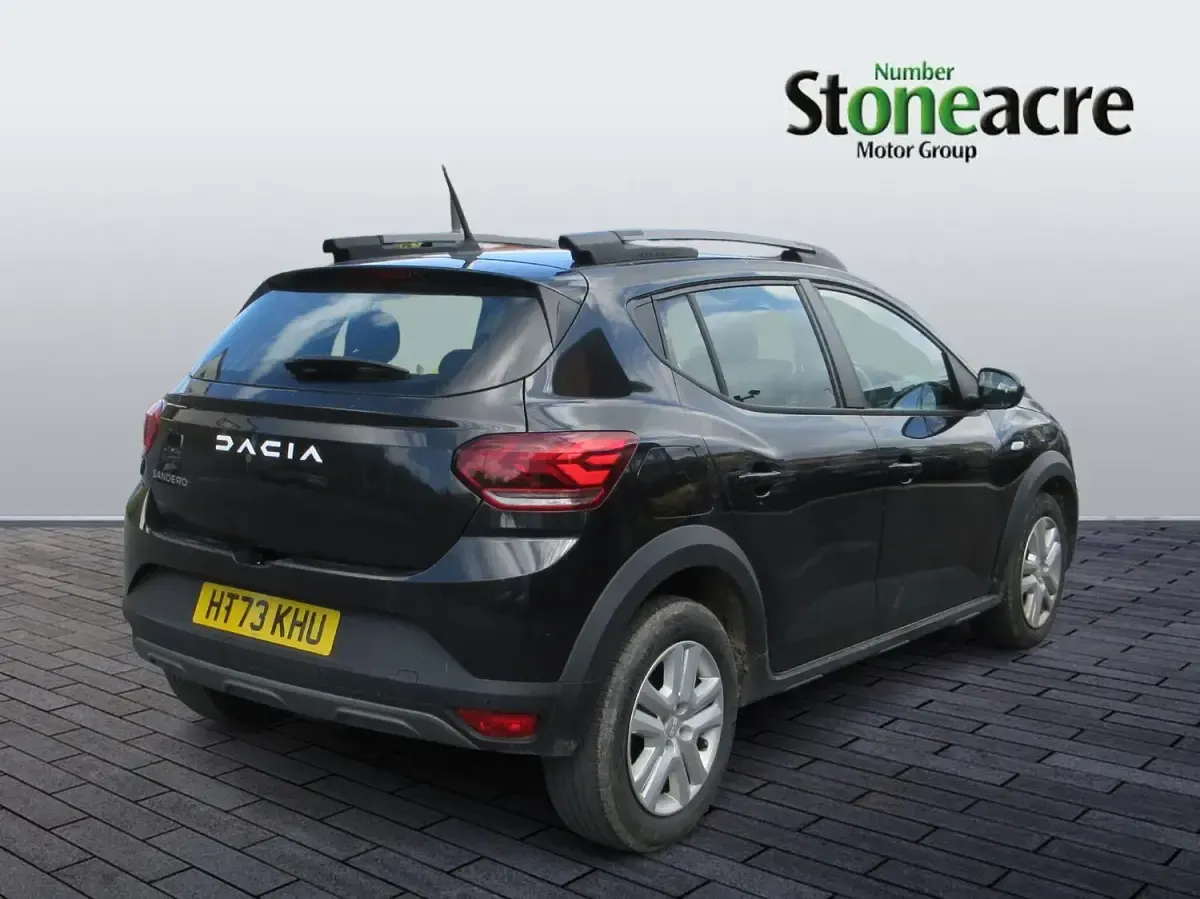 Used Dacia Sandero Expression 100 HP (73 kW) 2023 Black Hatchback