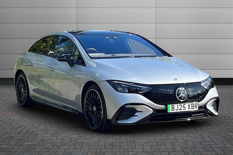 High tech silver New 2025 Mercedes EQE350 AMG line Sedan | £53,490 (Fair price) - Image 1/4
