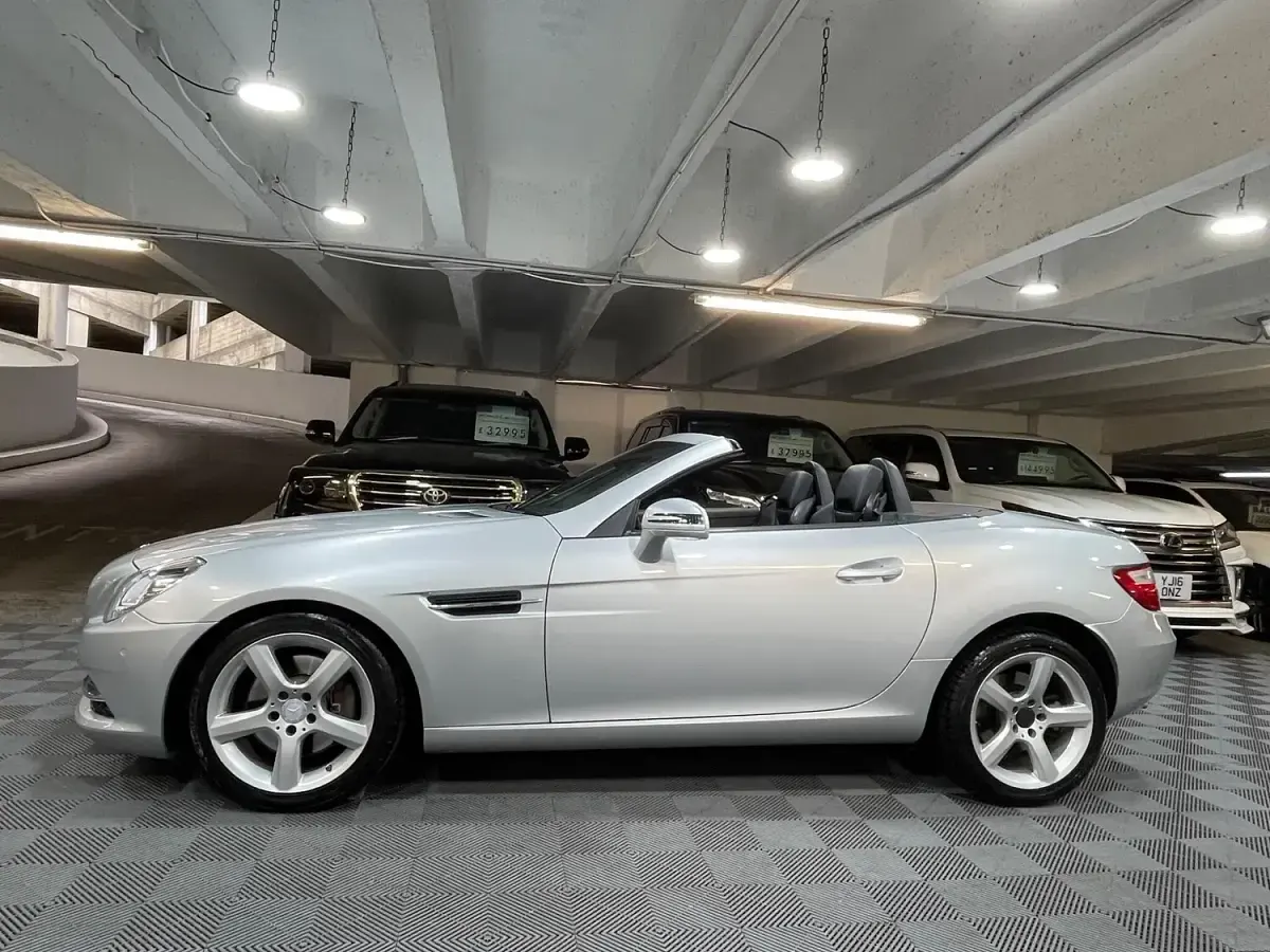 Used Mercedes SLK250 2014 Silver Cabriolet