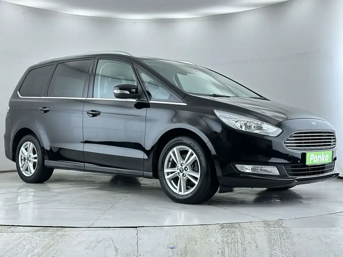 Begagnad Ford Galaxy Titanium 2018 Svart Minibuss