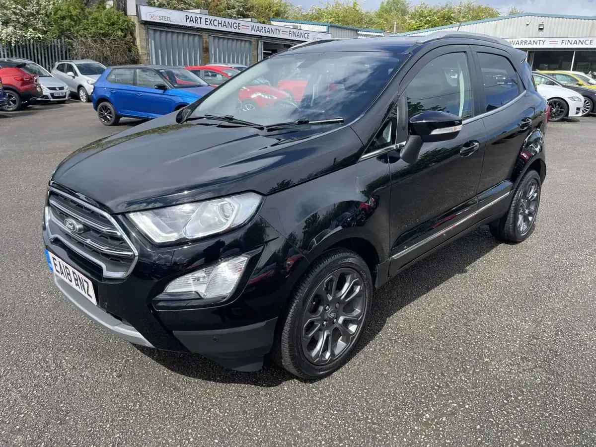 Używany Ford Ecosport Titanium 100 KM (73 kW) 2018 Czarny SUV