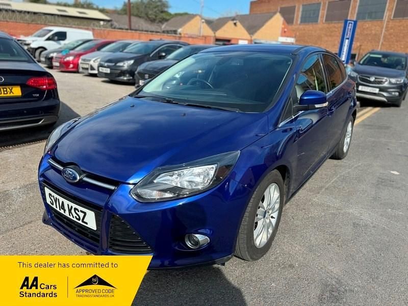 Blue Used 2014 Ford Focus Titanium Hatchback | £4,995 (Fair price) - Image 1/3
