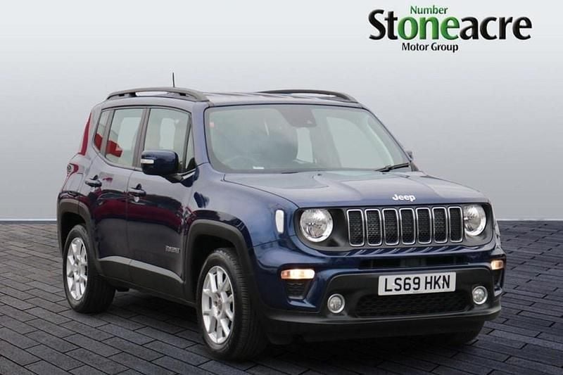 Blue Used 2019 Jeep Renegade Longitude SUV | £11,995 (Good price) - Image 1/1