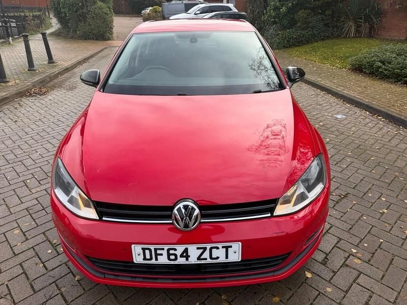 Used VW Golf VII Match 150 HP (110 kW) 2015 Red Hatchback