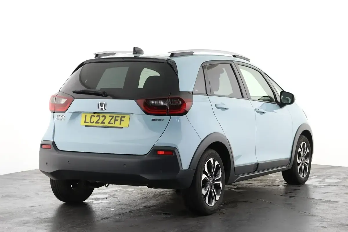 Used Honda Jazz Hybrid 109 HP (80 kW) 2022 Blue Hatchback