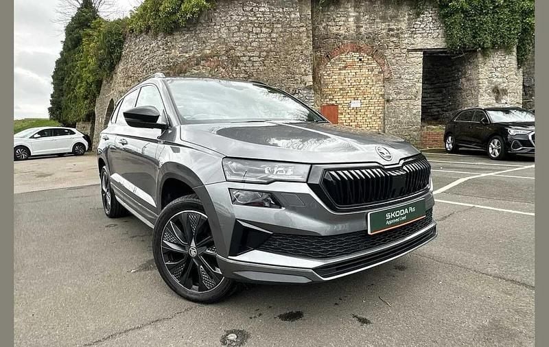 Used Skoda Karoq SportLine 147 HP (108 kW) 2022 Graphite grey metallic SUV