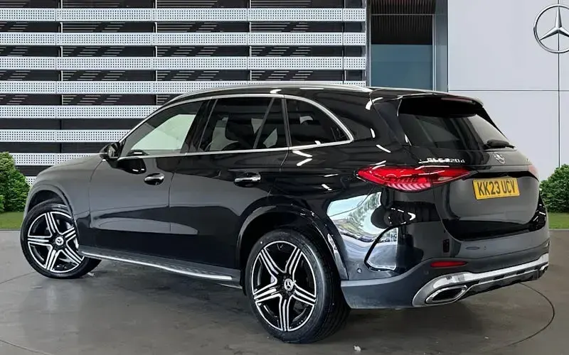 Used Mercedes GLC220 AMG Line Premium 197 HP (144 kW) 2023 Black SUV