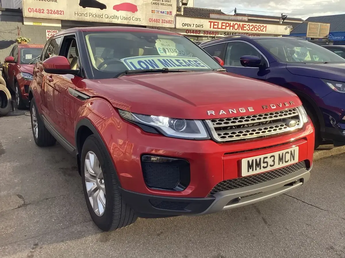 Używany Land Rover Range Rover evoque SE 150 KM (110 kW) 2018 Czerwony Kombi