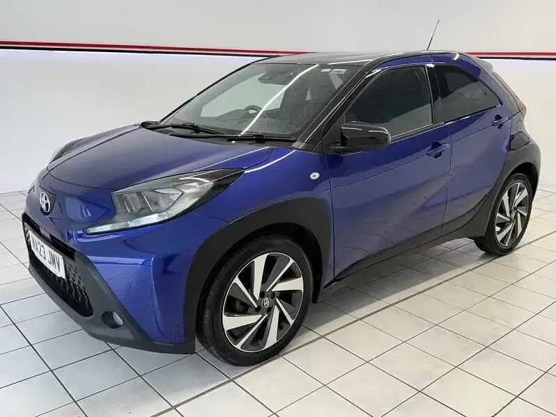 Used Toyota Aygo 2023 Blue Hatchback