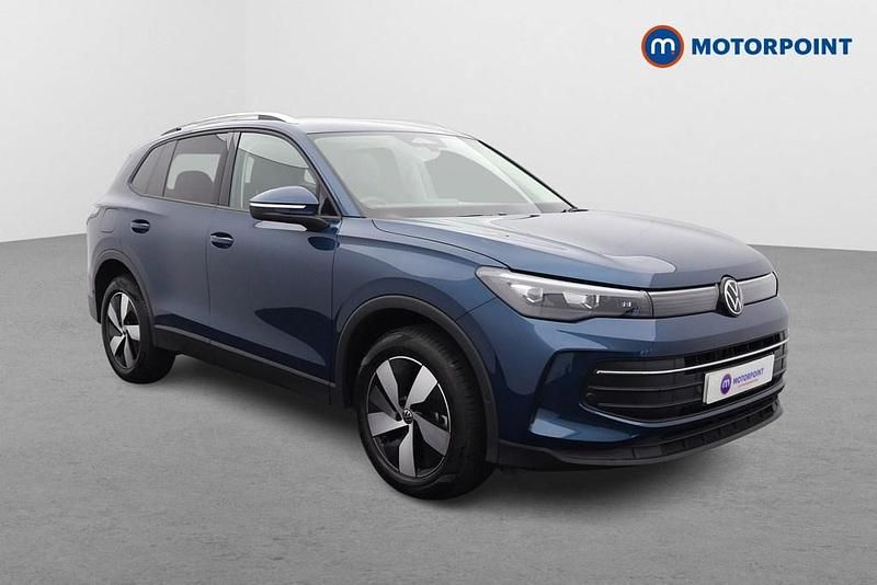 Blue Used 2024 VW Tiguan Match SUV | £29,749 (Fair price) - Image 1/4