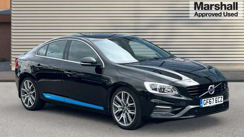 Black Used 2017 Volvo S60 R-Design Sedan | £14,800 (Expensive) - Image 1/4