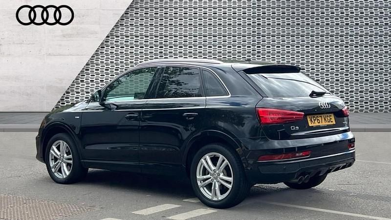 Used Audi Q3 S-Line 150 HP (110 kW) 2017 Black SUV