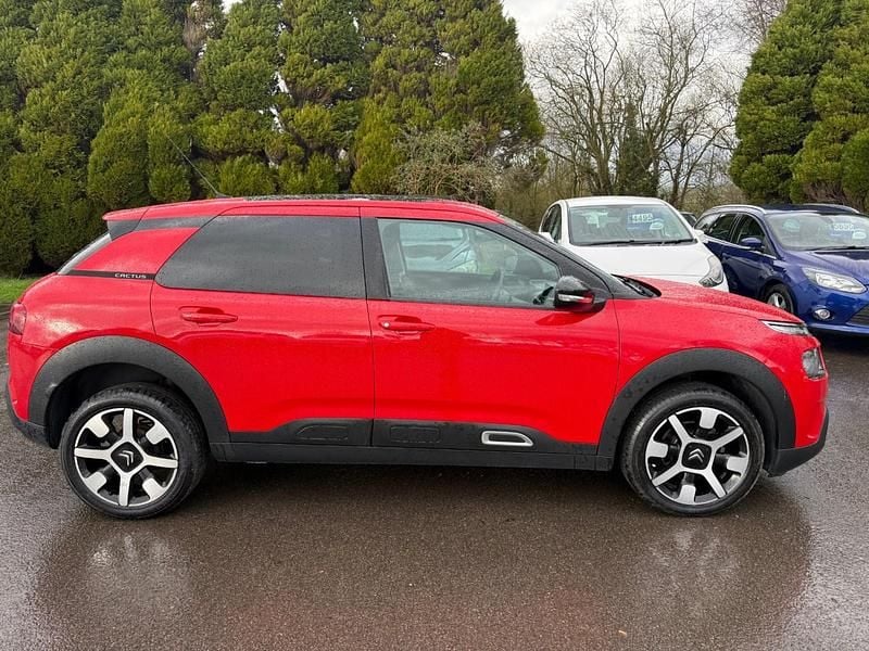 Used Citroën C4 Cactus Flair 2019 Red Hatchback