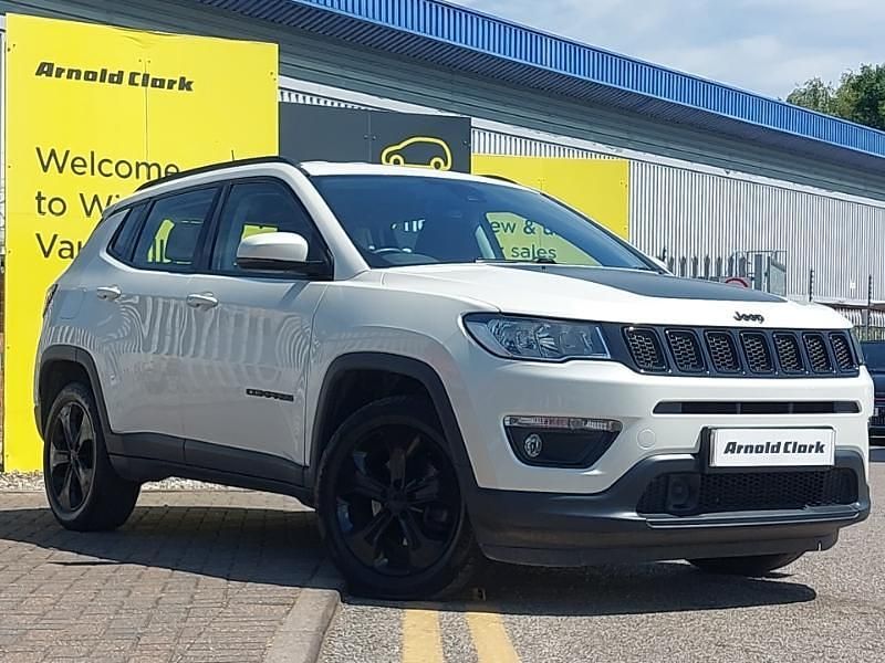 White Used 2021 Jeep Compass Night Eagle SUV | £14,498 (Fair price) - Image 1/4