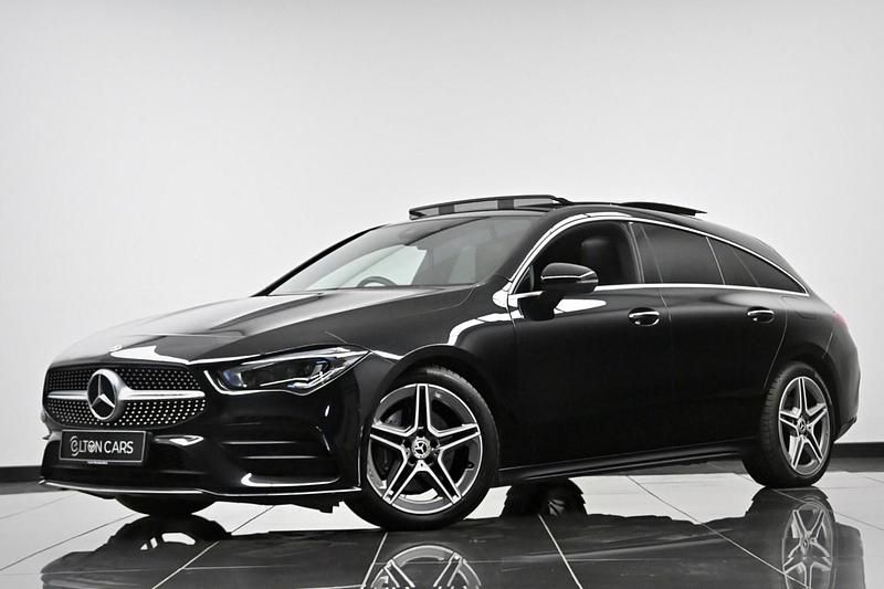 Used Mercedes CLA220 AMG Line Premium Plus 2020 Black Sedan