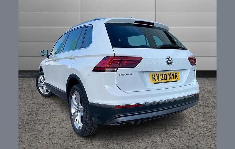 Used VW Tiguan SEL 190 HP (139 kW) 2020 White SUV