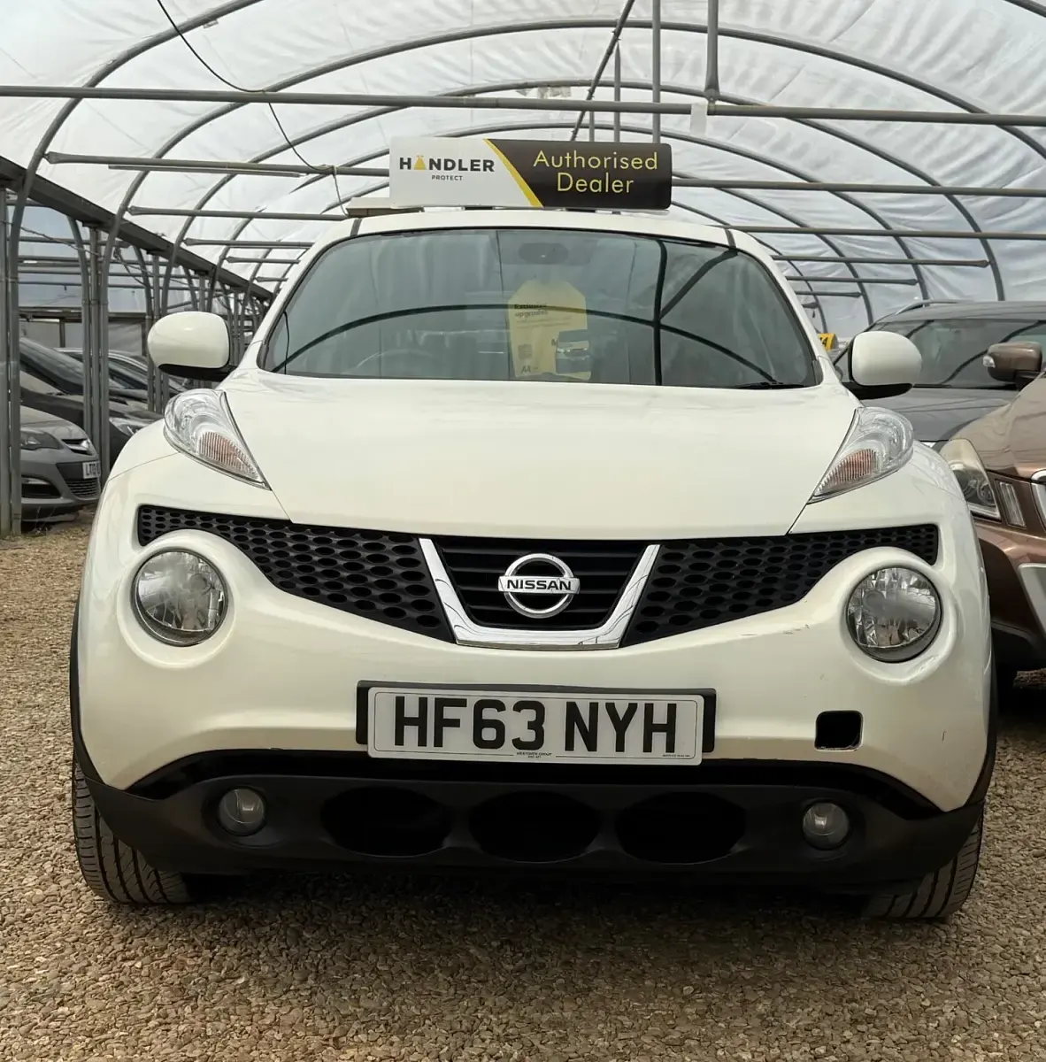 Used Nissan Juke Tekna 117 HP (86 kW) 2013 White SUV