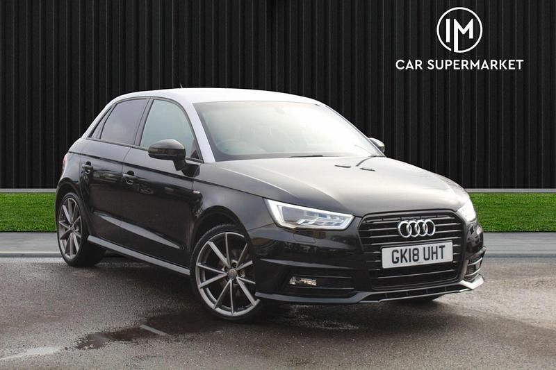 Black Used 2018 Audi A1 Sportback Black Edition Hatchback | £11,885 (Fair price) - Image 1/4