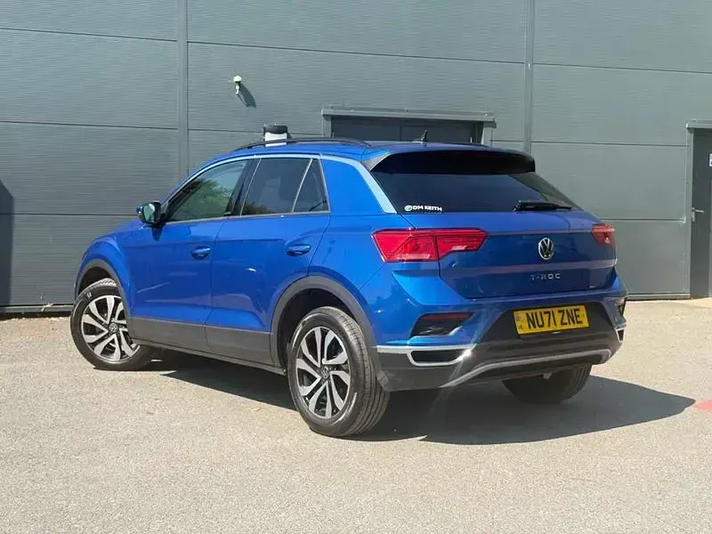 Used VW T-Roc Active 2021 Blue SUV