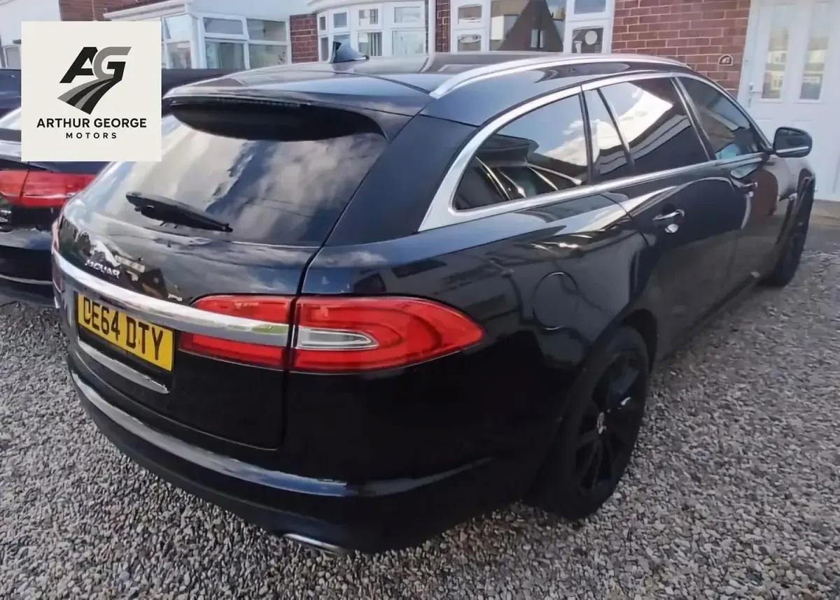 Used Jaguar XF Premium Luxury 237 HP (174 kW) 2014 Black Estate