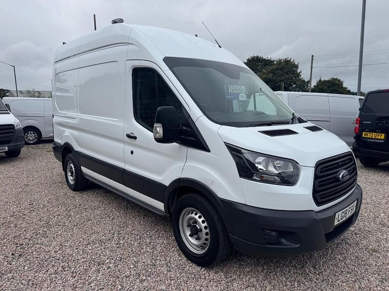 Used Ford Transit 130 HP (95 kW) 2018 White Van