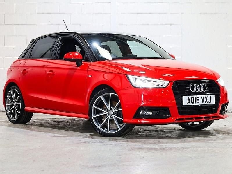 Used Audi A1 Black Edition 2016 Red Hatchback