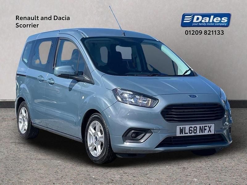 Blue Used 2019 Ford Tourneo Courier Zetec MPV | £11,500 (Fair price) - Image 1/4