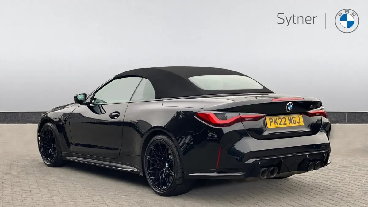 Used BMW M4 Cabriolet Competition Edition 503 HP (369 kW) 2022 Black Cabriolet
