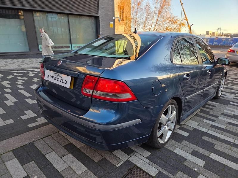 Begagnad Saab 9-3 Vector 2006 Blå Sedan