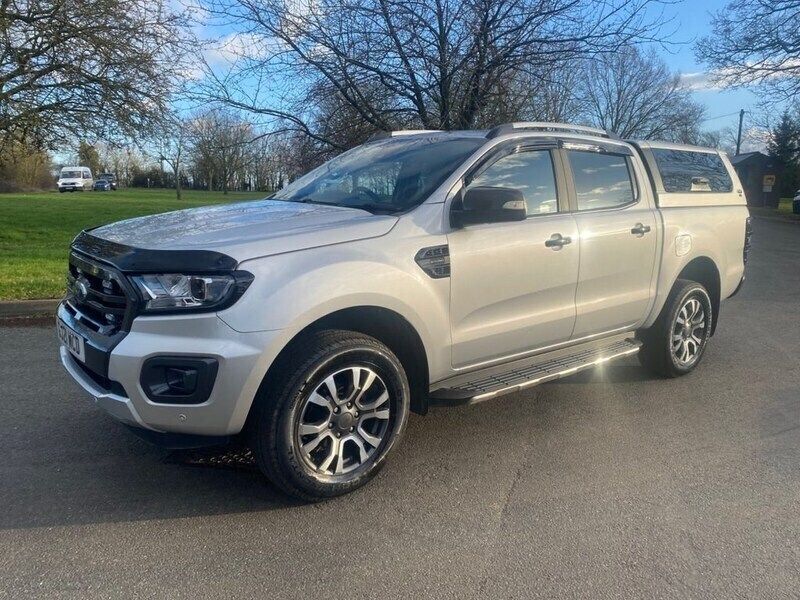 Silver Used 2021 Ford Ranger Wildtrack Pickup | £17,750 (Fair price) - Image 1/3