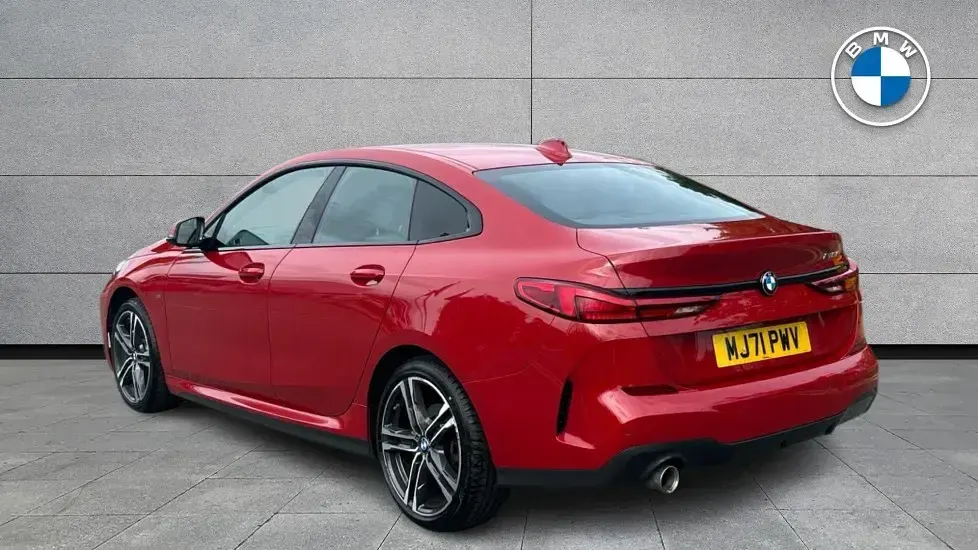 Used BMW 218 Gran Coupé M Sport 134 HP (98 kW) 2021 Red Coupe