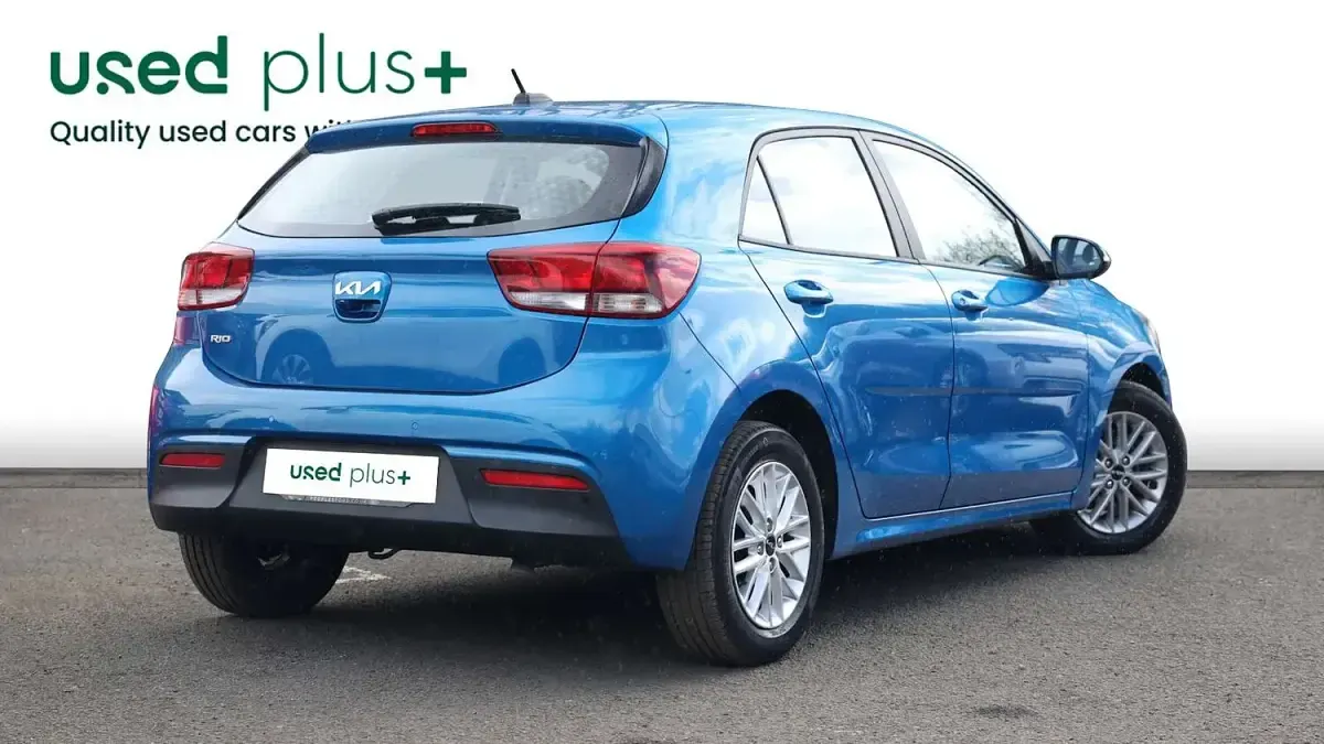 Used Kia Rio 2022 Blue Hatchback