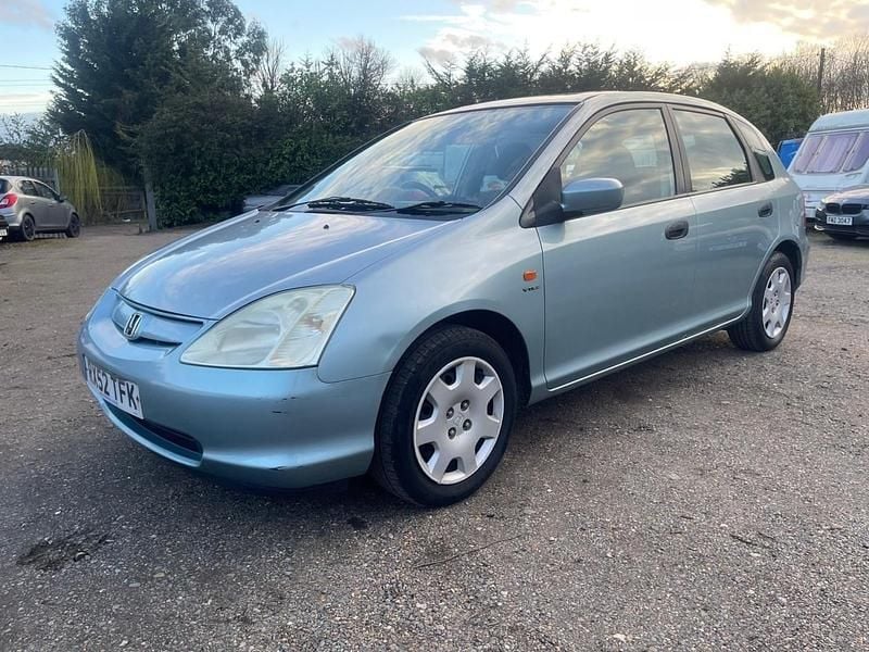 Used Honda Civic SE 2002 Green Hatchback