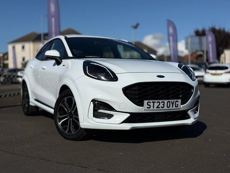 Used Ford Puma ST-Line 125 HP (91 kW) 2023 Frozen white Hatchback
