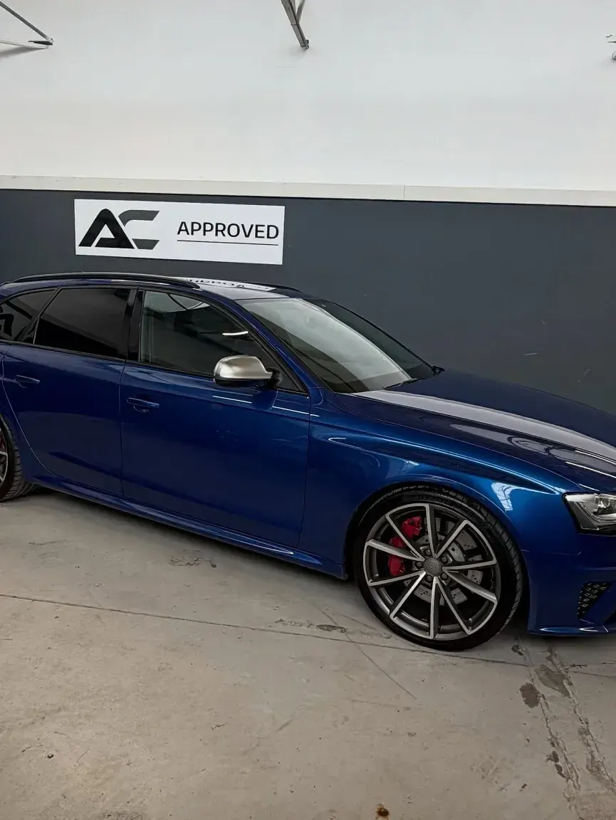 Used Audi RS4 Performance 450 HP (330 kW) 2014 Blue Estate